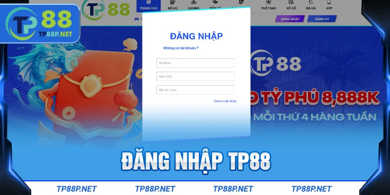 đăng nhập tp88