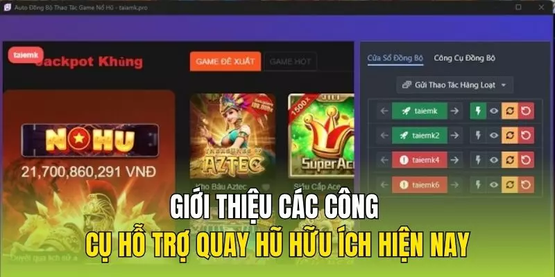 Giới thiệu các công cụ hỗ trợ quay hũ hữu ích hiện nay